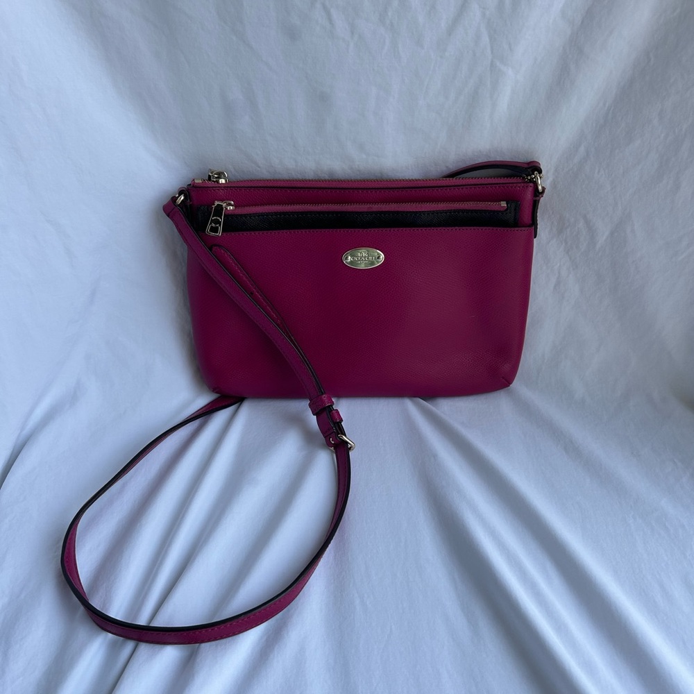 Pink Crossbody Coach Envelope Bag
